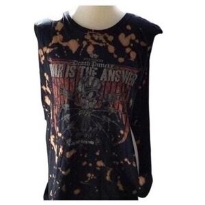 Five Finger Death Punch Bleached Muscle Tee Shirt / Tank Top
